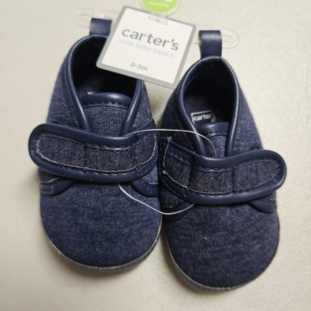 Carter's Little Baby‎ Basics Infant Newborn 0-3 Months Shoes Sandals Bundle
